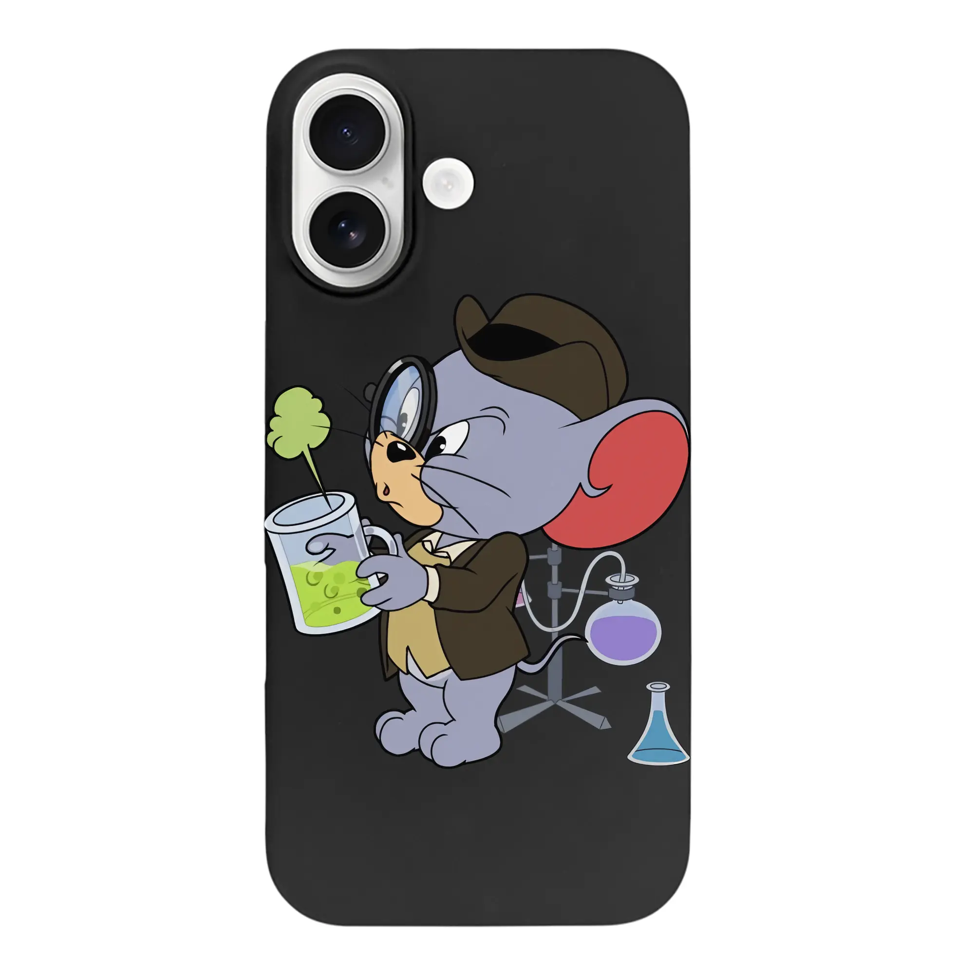 トムとジェリー グッズ タフィー - iPhone 17 シリーズ シリコンケース 薄型 耐衝撃 指紋防止 ソフトタッチカバー 精密フィット 傷防止 保護ケース iPhone 17/17 Air/17 Pro/17 Pro Max 対応